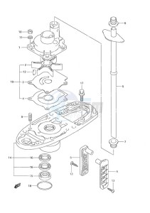 DF 25 drawing Water Pump