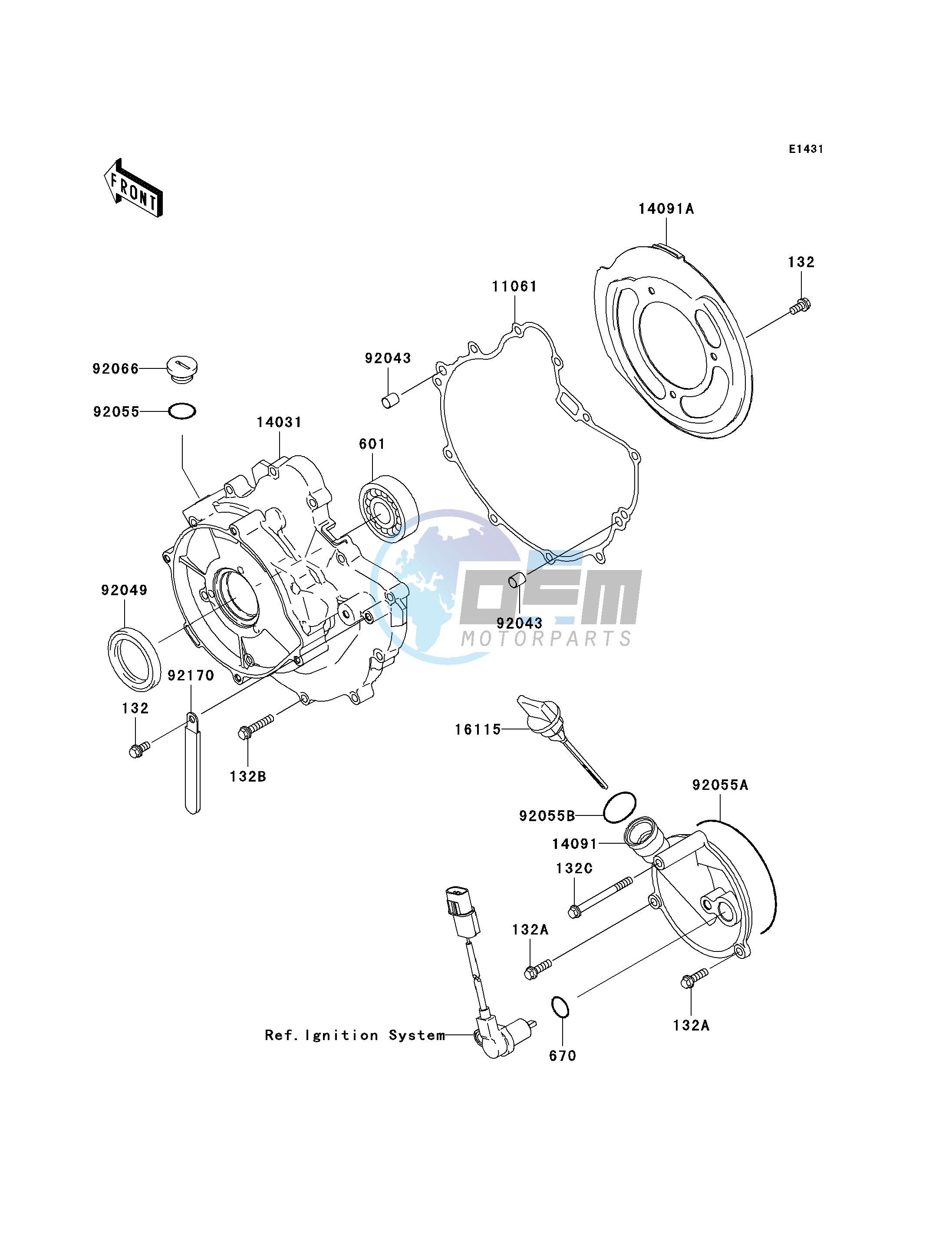 ENGINE COVER-- S- -