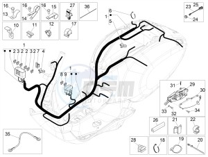 SPRINT 125CC 4T 3V IGET E4 ABS (APAC) drawing Main cable harness