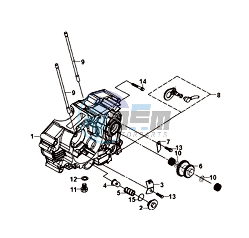 CRANKCASE  LINKS