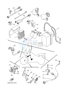 XT1200ZE SUPER TENERE ABS (BP91) drawing ELECTRICAL 2