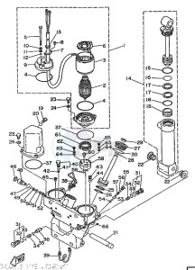 200AETO drawing POWER-TILT-ASSEMBLY