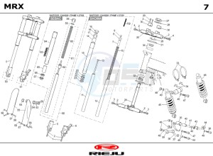 MRX-50-YELLOW drawing SUSPENSION