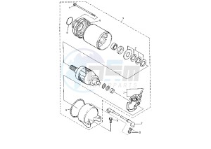 FZS FAZER 600 drawing STARTING MOTOR