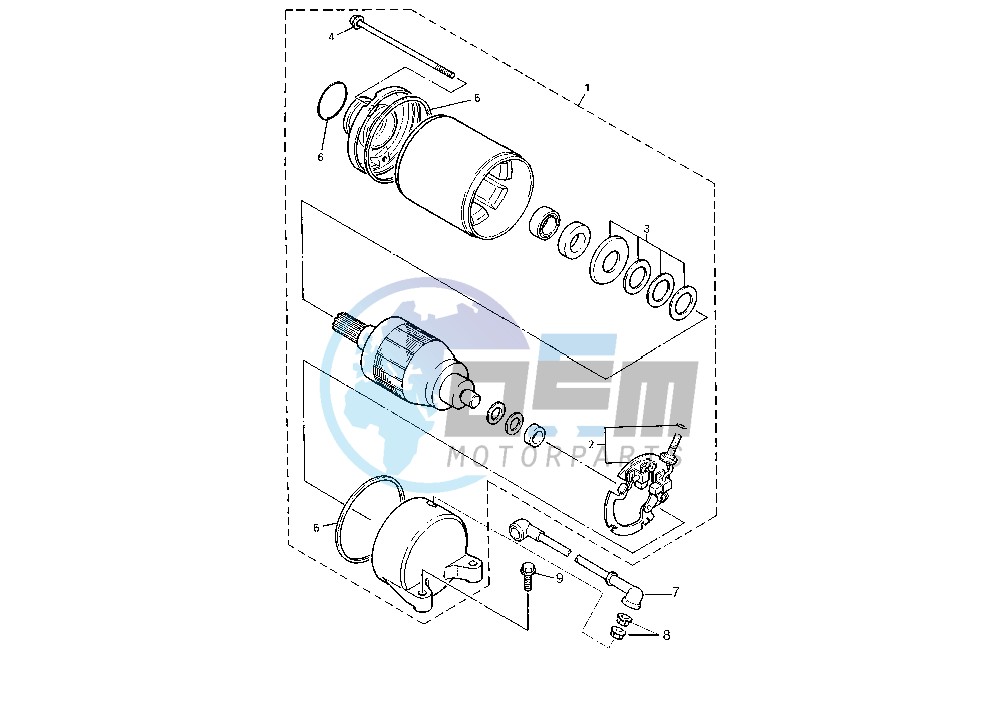 STARTING MOTOR