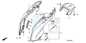 SH300A9 UK - (E / ABS MKH TBX) drawing BODY COVER