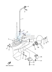 F20BWHL drawing LOWER-CASING-x-DRIVE-2