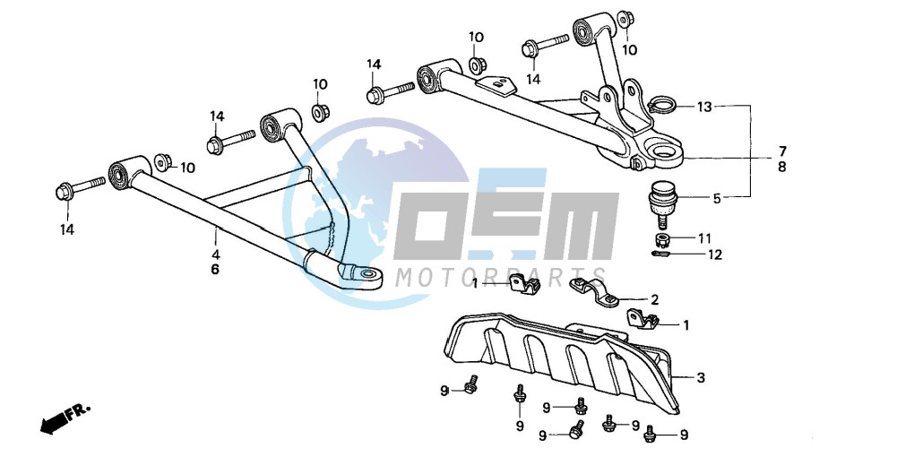 FRONT ARM/FRONT SHAFT