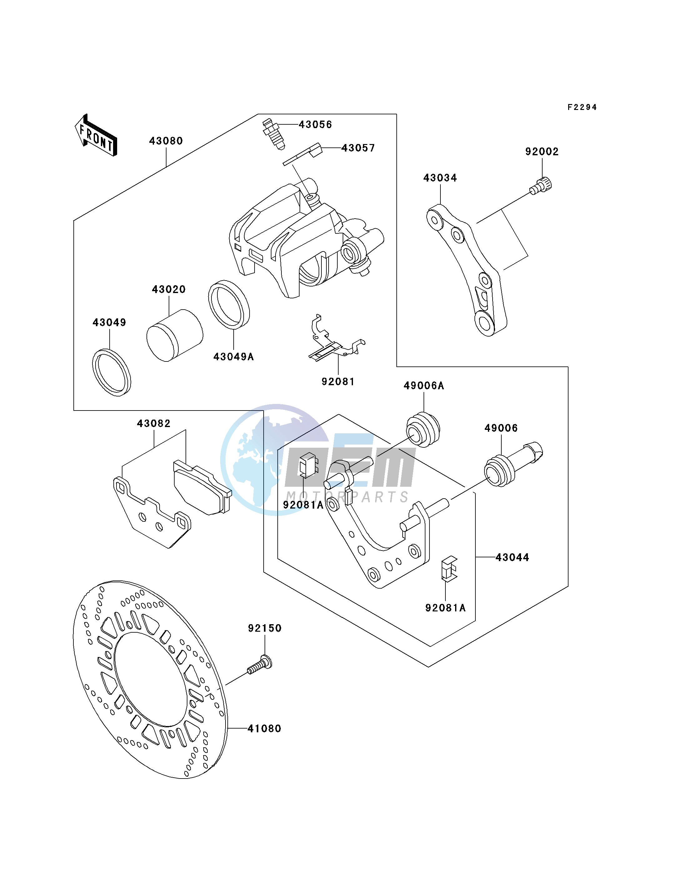 REAR BRAKE