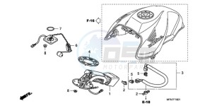 CB1000RA France - (F / CMF) drawing FUEL PUMP