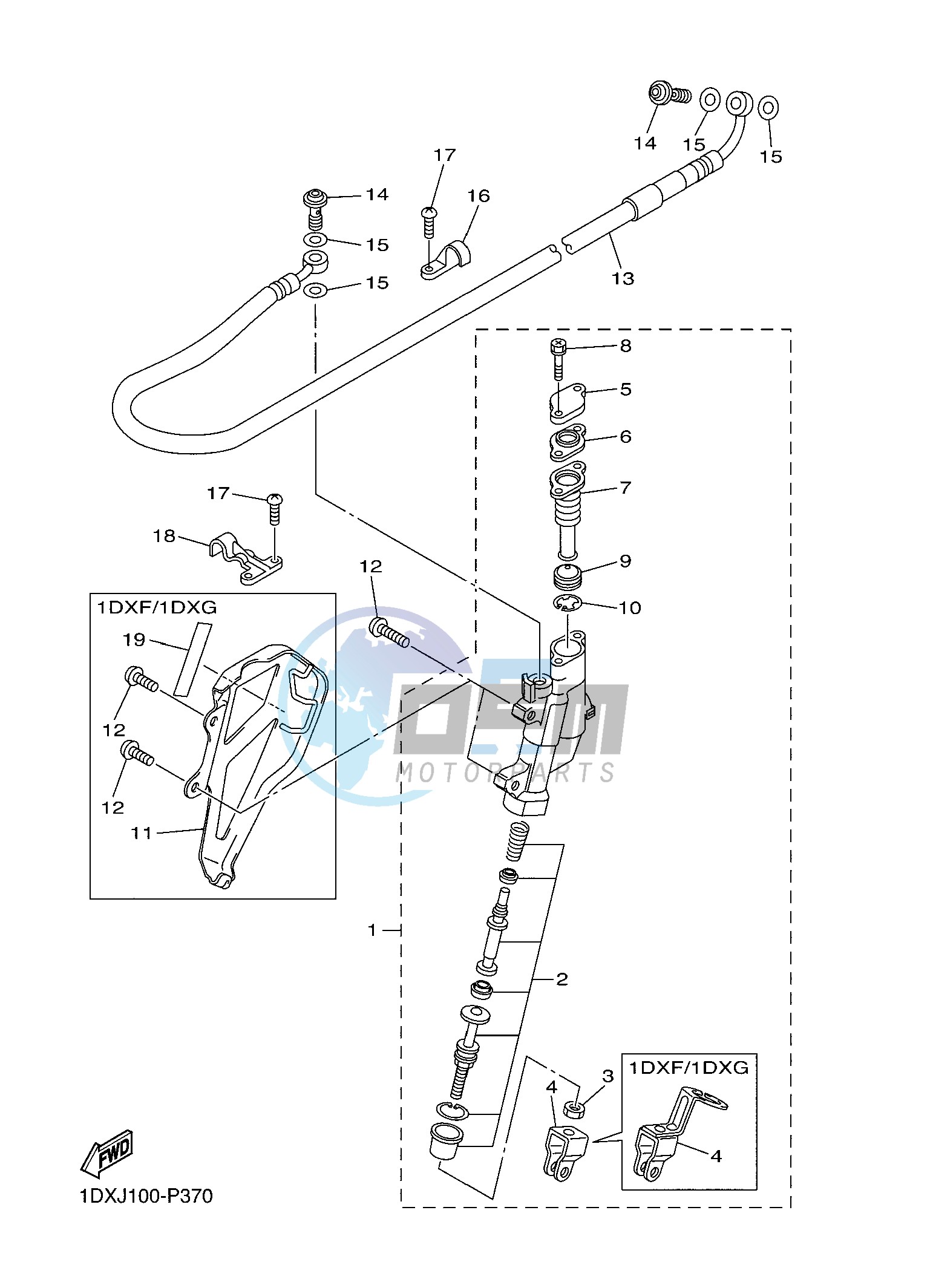 REAR MASTER CYLINDER