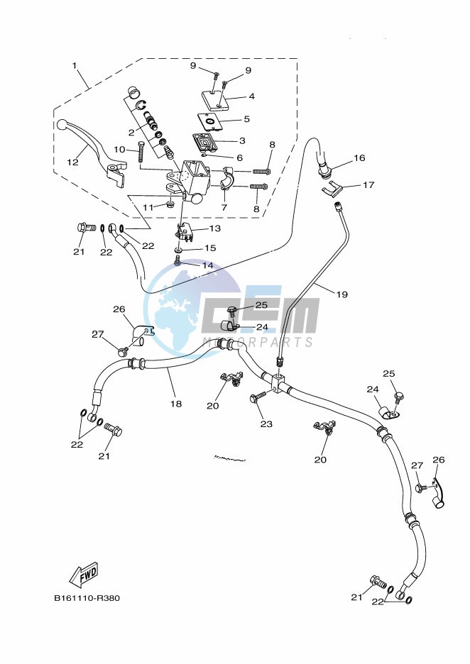 FRONT MASTER CYLINDER