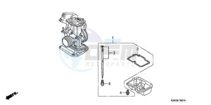 CRF150RB9 Australia - (U) drawing CARBURETOR O.P. KIT