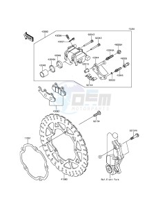 Z250SL BR250EFS XX (EU ME A(FRICA) drawing Front Brake