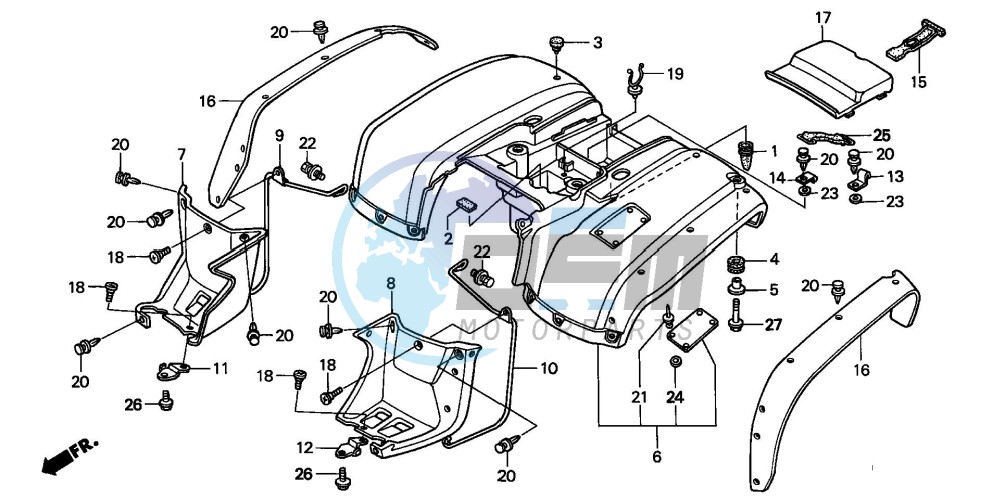 REAR FENDER