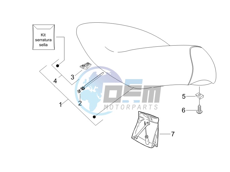 Saddle seats - Tool roll