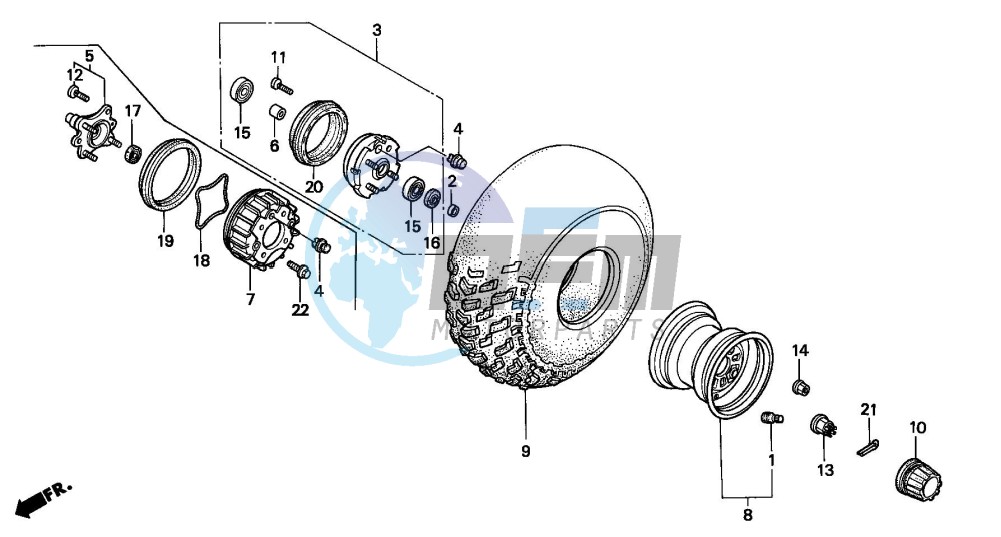 FRONT WHEEL