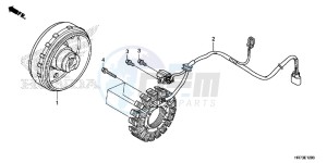 TRX420FA6F TRX420F Australia - (U) drawing GENERATOR