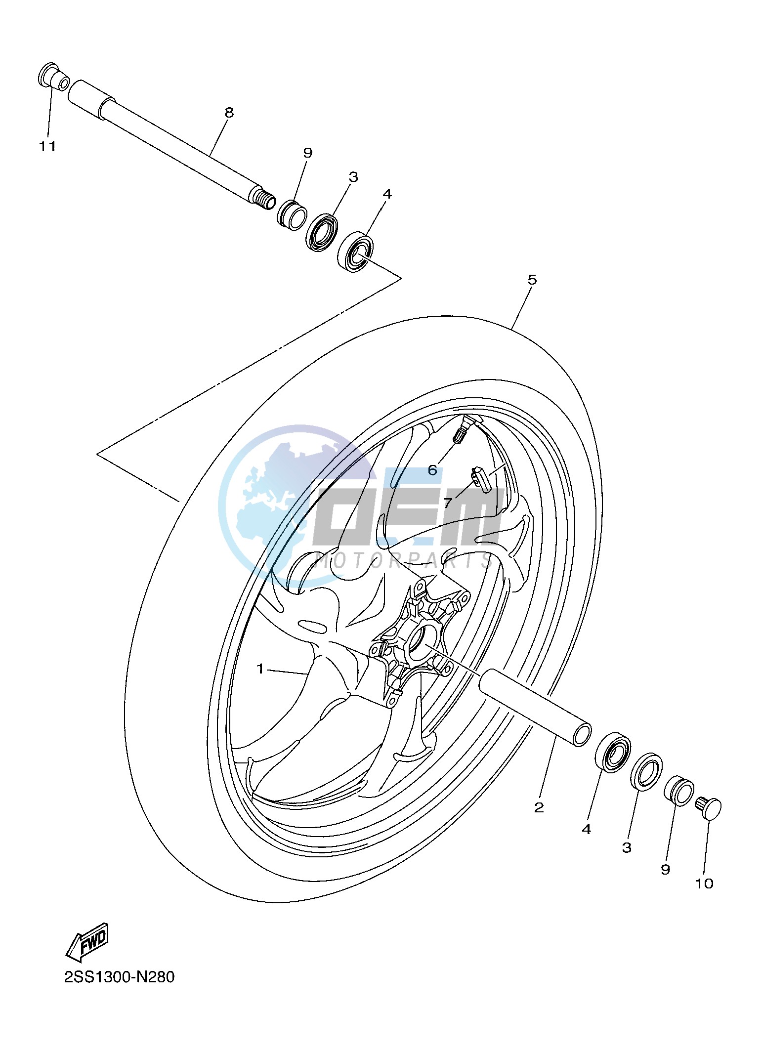 FRONT WHEEL