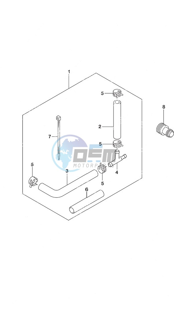 Water Pressure Gauge Sub Kit