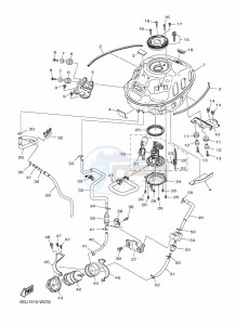 MT-03 MTN320-A (BEV5) drawing FUEL TANK