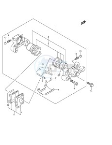 GSX1300R (E2) Hayabusa drawing REAR CALIPER