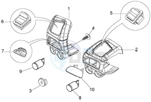 Beverly 125 RST drawing Electrical device