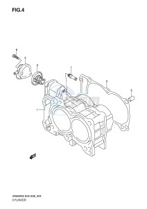 AN650 (E3-E28) Burgman drawing CYLINDER