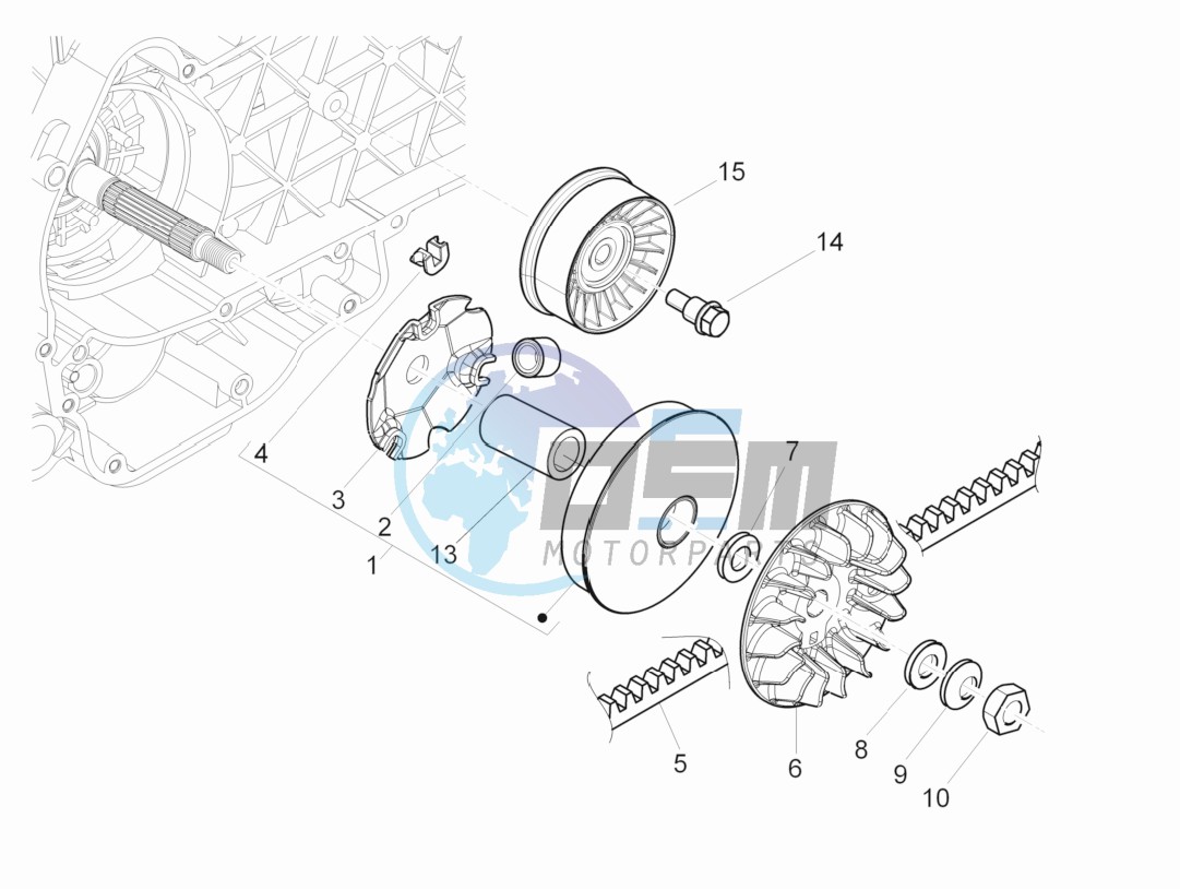 Driving pulley