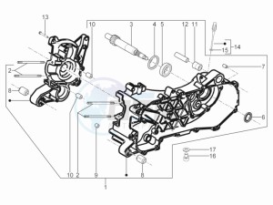 Typhoon 50 2t e3 (CH) Switserland drawing Crankcase