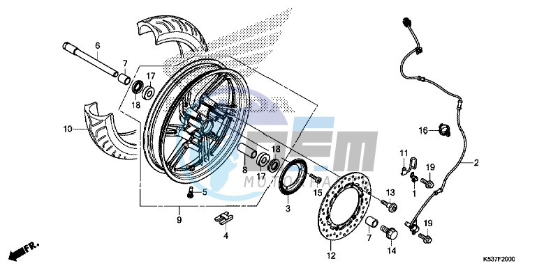 FRONT WHEEL