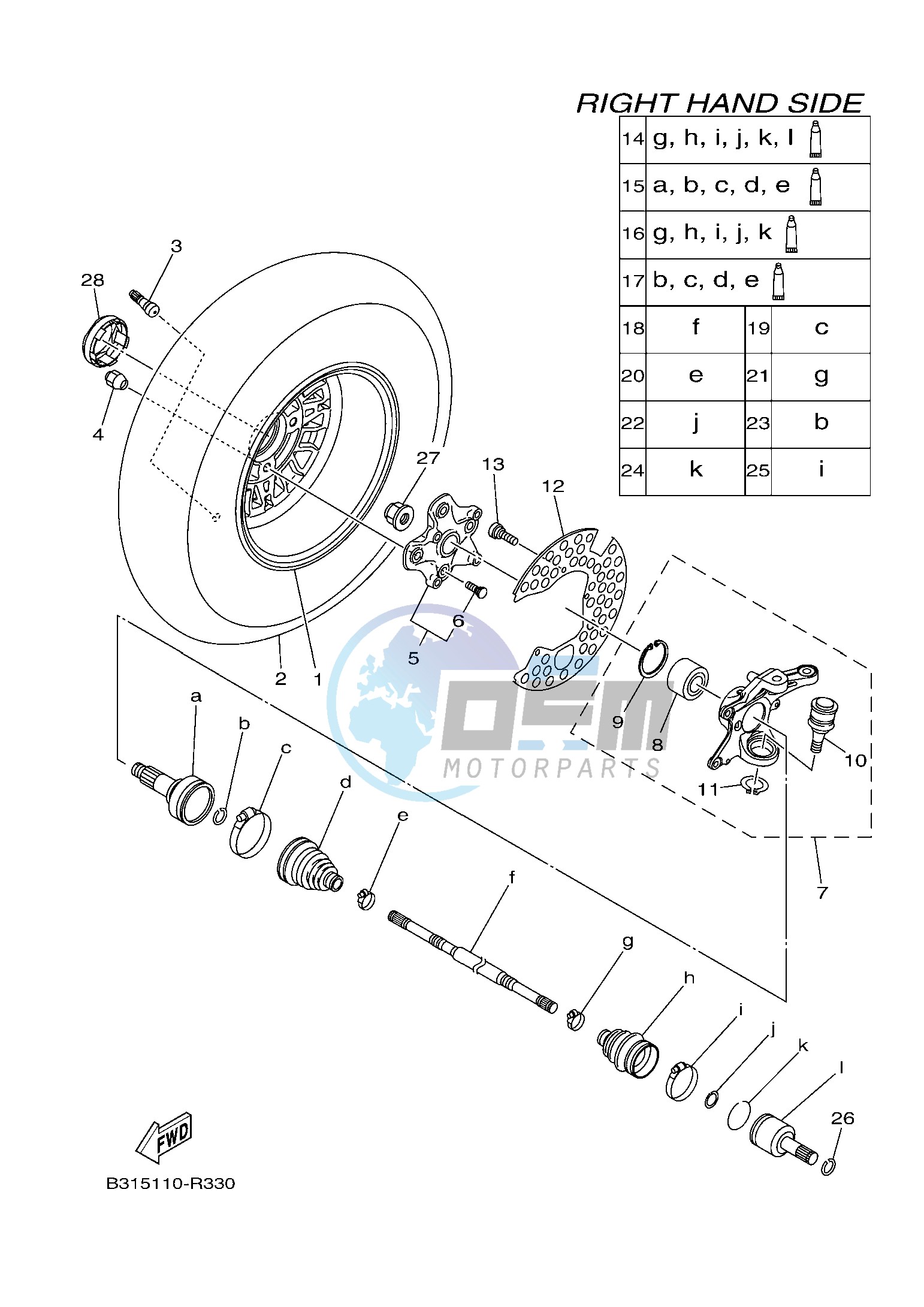 FRONT WHEEL 2