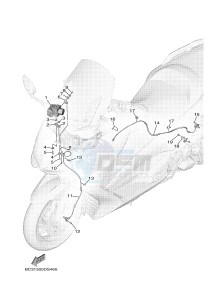 XP530D XP530D-A TMAX DX ABS (BC33) drawing ELECTRICAL 3