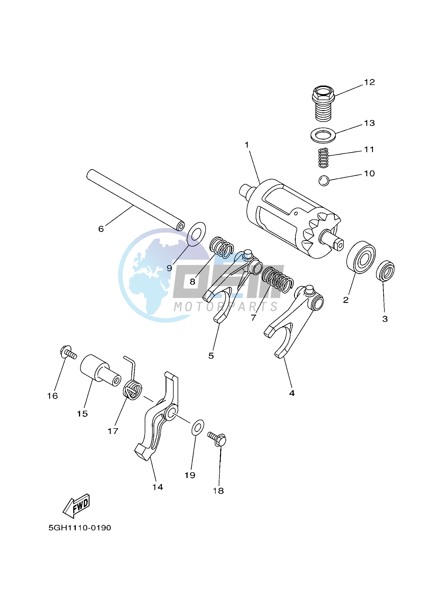 SHIFT CAM & FORK