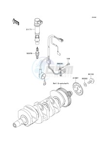 ZX 600 N [NINJA ZX-6RR] (6F) N6F drawing IGNITION SYSTEM