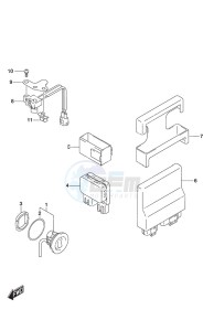 DF 115A drawing PTT Switch/Engine Control Unit