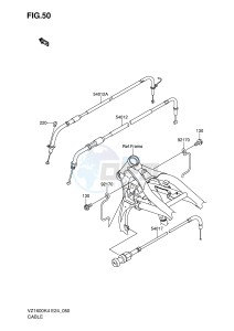 VZ1600 (E24) drawing CABLE