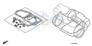 CBR600RR9 France - (F / CMF MME) drawing GASKET KIT B