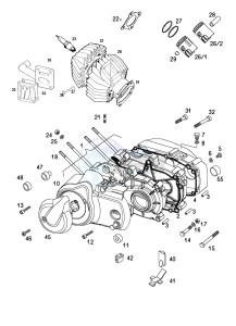 FUN_SPORT_R 50 drawing Crankcase-cylinder