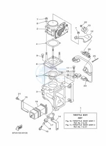 F200CET drawing THROTTLE-BODY