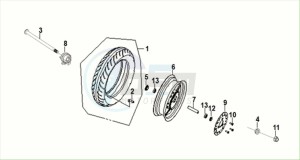 E-FIDDLE (EK4LW1-EU) (M2) drawing FRONT WHEEL