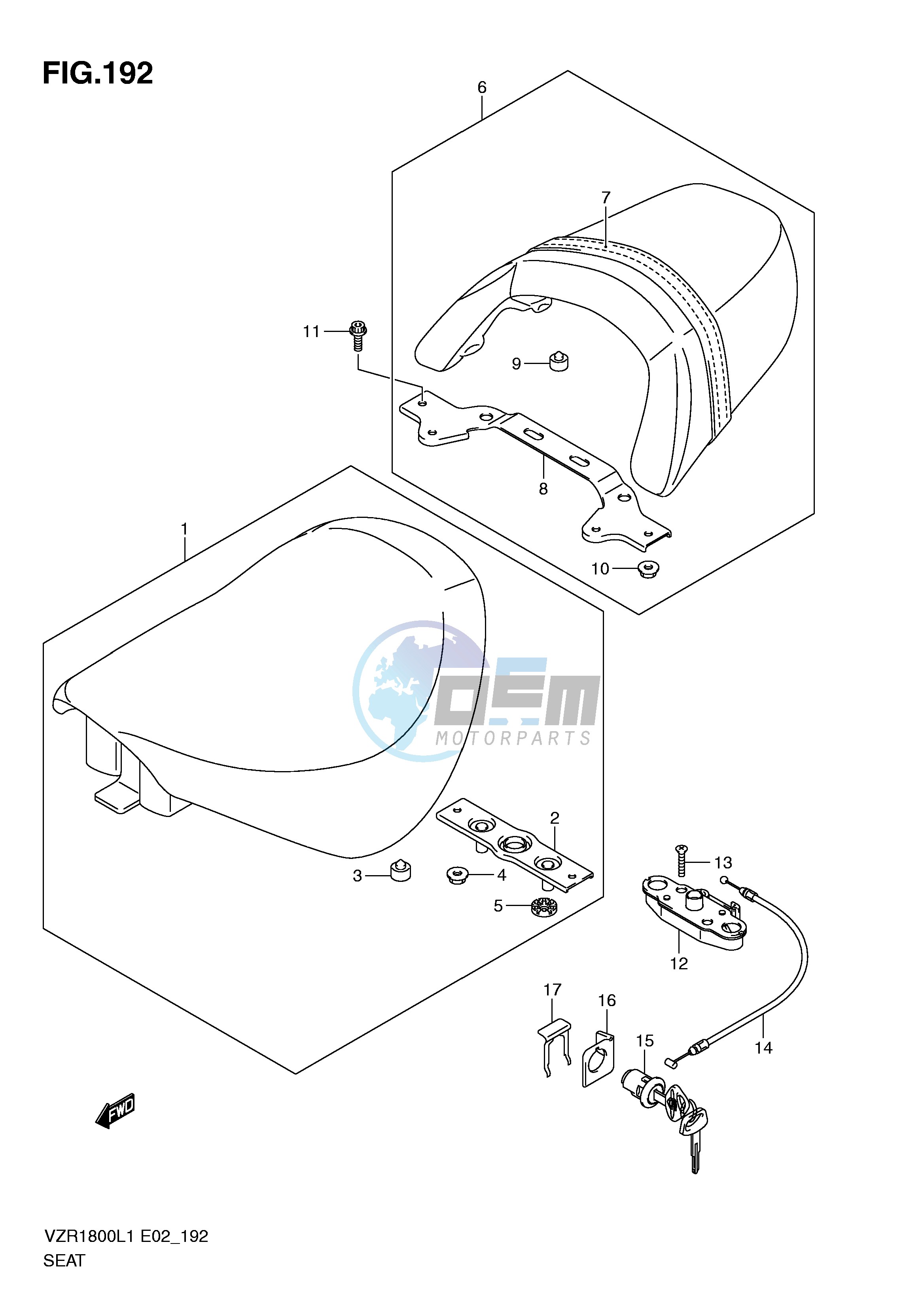 SEAT (VZR1800L1 E2)