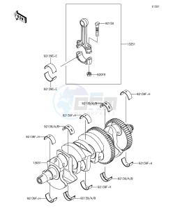 Z1000 ABS ZR1000GEFA FR GB XX (EU ME A(FRICA) drawing Crankshaft