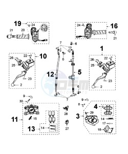 SAT 2 125 drawing BRAKING SYSTEM AJP