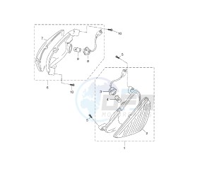 YN NEO'S EASY 50 drawing FLASHER LIGHT