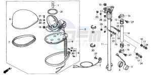 CB250 TWO FIFTY drawing ROTARY BEAM