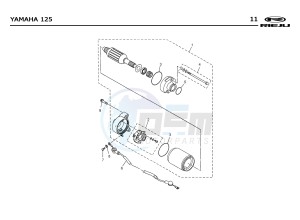 SMX 125 4T drawing T11  DYNAMO