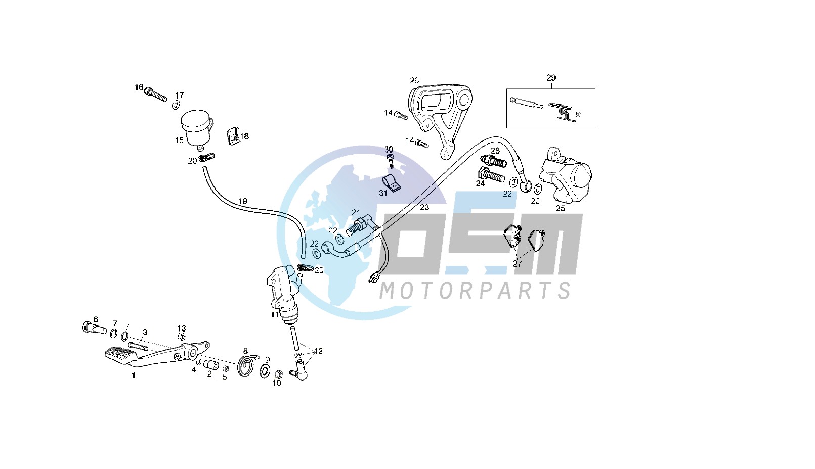 REAR BRAKING SYSTEM