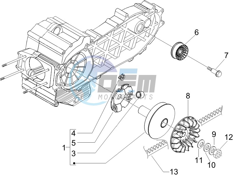 Driving pulley