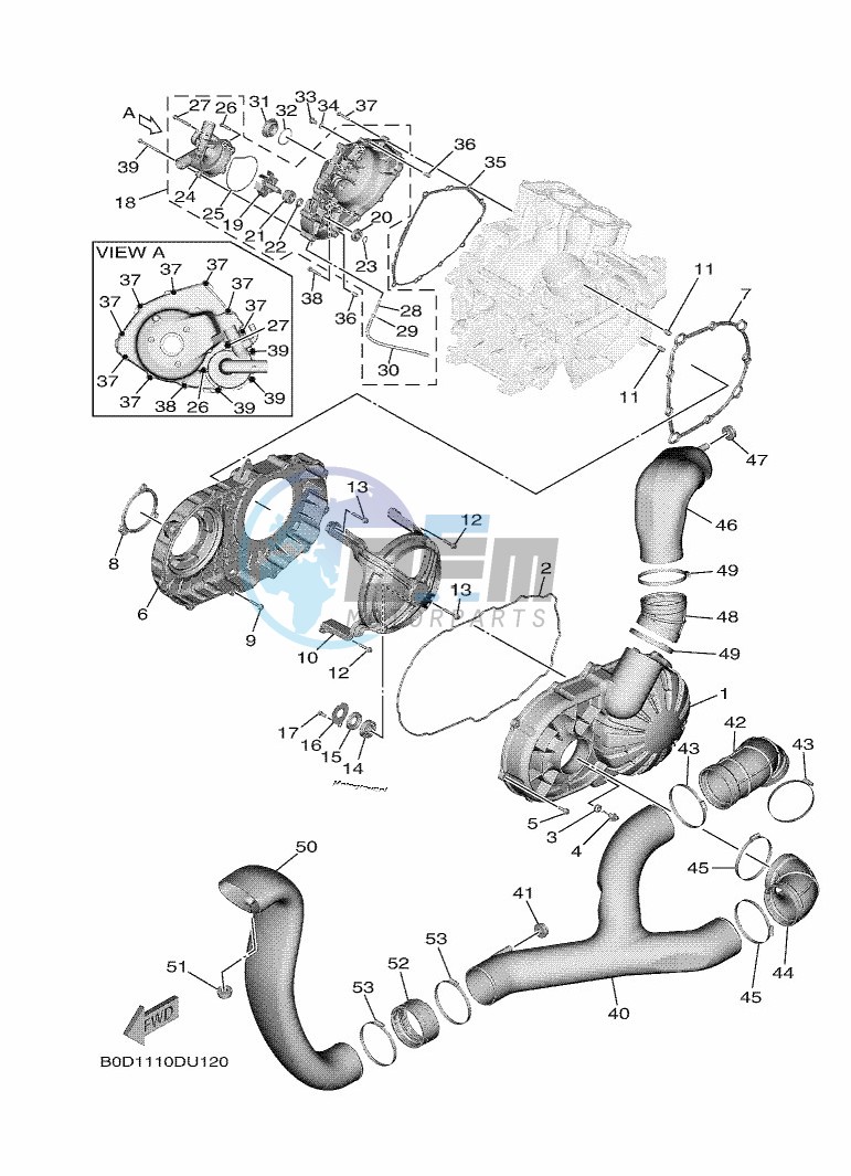 CRANKCASE COVER 1